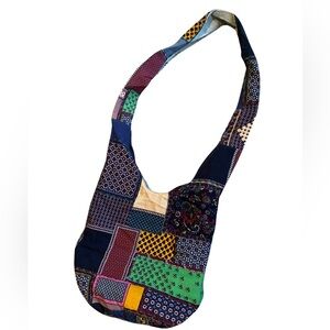 Patchwork Shoulder Bag - Multicolor